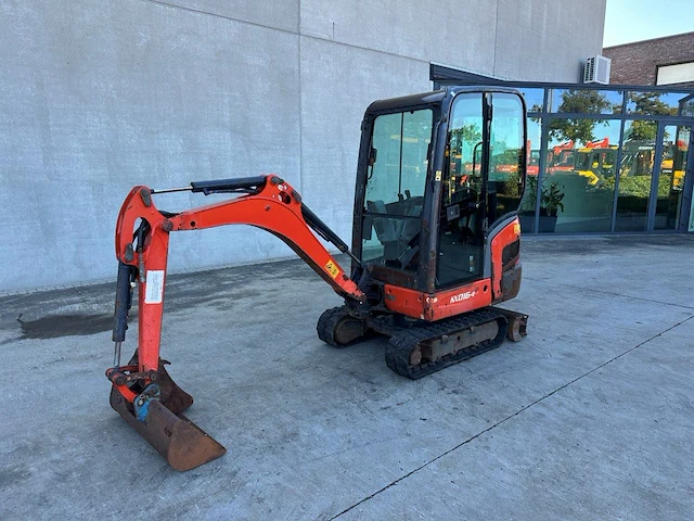 Minigraver kubota kx016-4 diesel 2018 - afbeelding 1 van  1