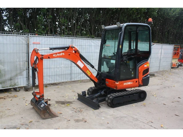 Minigraver kubota kx016-4 diesel 9.6kw 2016 - afbeelding 1 van  1