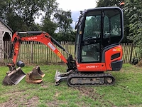 Minigraver kubota kx016-4 diesel 9.6kw 2018 - afbeelding 1 van  1