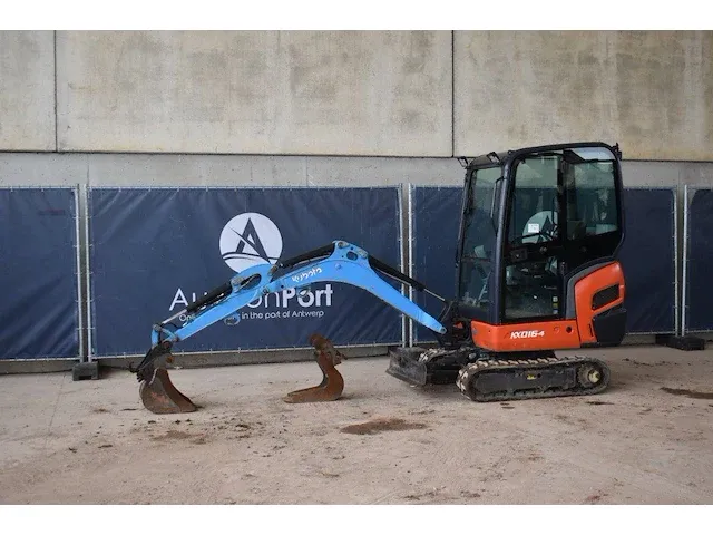 Minigraver kubota kx016-4 diesel - afbeelding 1 van  1