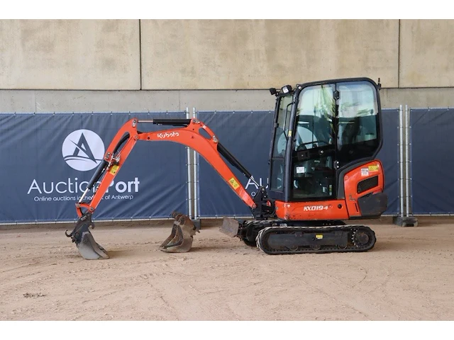 Minigraver kubota kx019-4 diesel 2020 - afbeelding 1 van  1