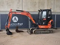 Minigraver kubota kx101-3 diesel