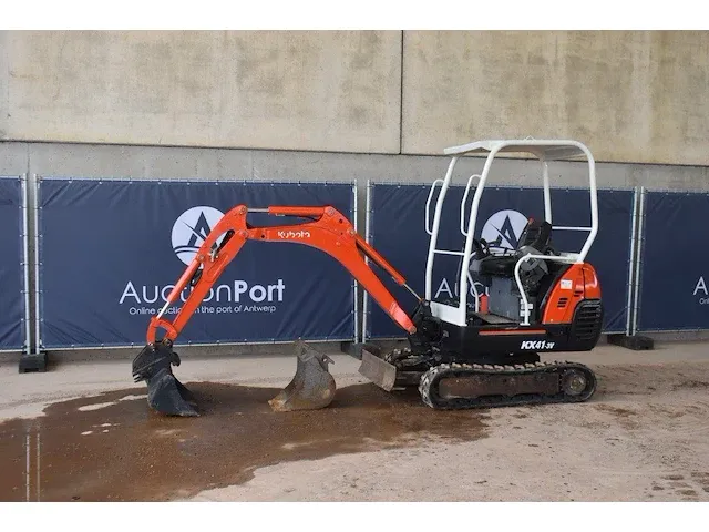 Minigraver kubota kx41-3v diesel - afbeelding 1 van  1