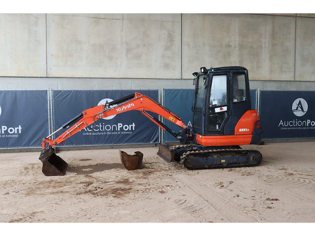 Minigraver kubota kx61-3 diesel 2015 - afbeelding 1 van  1