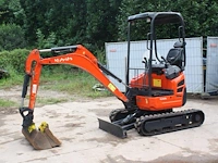 Minigraver kubota u17-3 diesel 16pk 2014