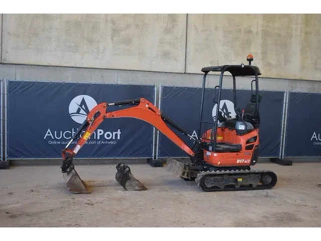 Minigraver kubota u17-3a diesel - afbeelding 1 van  1