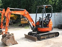 Minigraver kubota u25-3a diesel 21pk 2013 - afbeelding 1 van  1