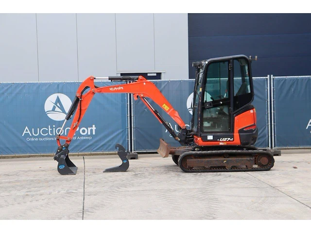 Minigraver kubota u27-4 diesel - afbeelding 1 van  1