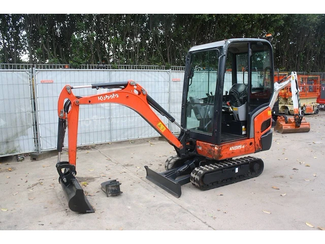 Minigraver kx015-4 diesel 9.6kw 2015 - afbeelding 1 van  1