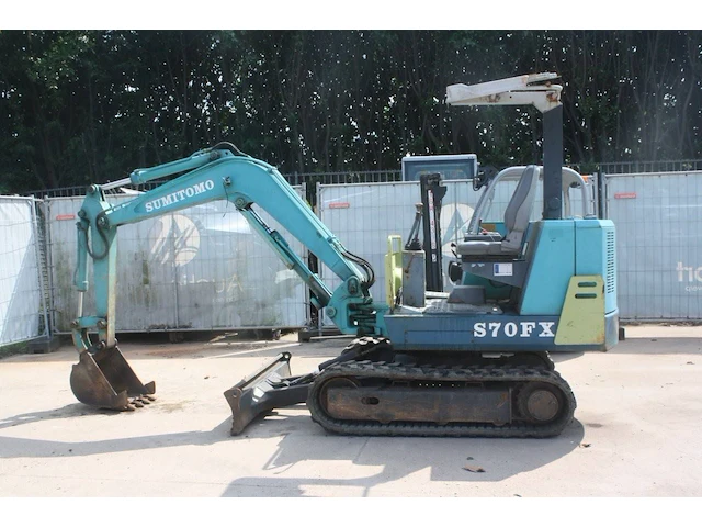 Minigraver sumitomo s70fx diesel - afbeelding 1 van  1