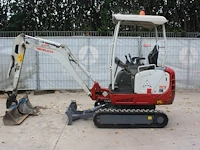 Minigraver takeuchi tb216 diesel 11.5kw 2017 - afbeelding 1 van  1