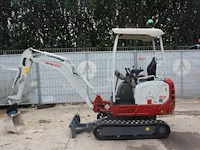 Minigraver takeuchi tb216 diesel 11.5kw 2018 - afbeelding 1 van  1
