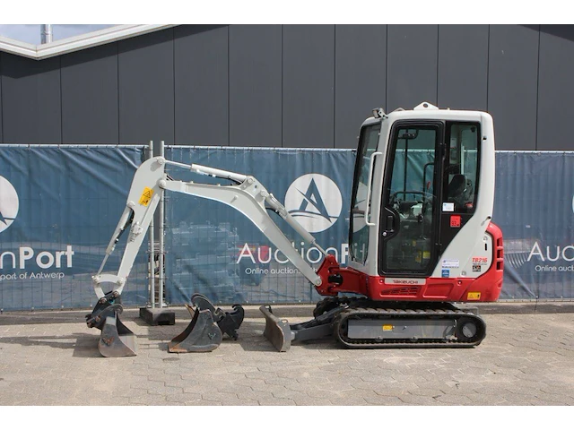 Minigraver takeuchi tb216 diesel 11.5kw 2024 - afbeelding 1 van  1