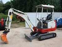 Minigraver takeuchi tb216 diesel 15.6pk 2016