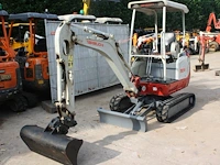 Minigraver takeuchi tb216 diesel 15.6pk 2017