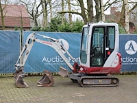 Minigraver takeuchi tb216 diesel 2014 - afbeelding 1 van  1