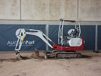 Minigraver takeuchi tb216 diesel 2016 - afbeelding 1 van  1