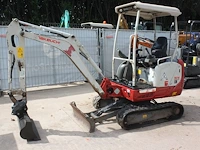 Minigraver takeuchi tb216 diesel 2018 - afbeelding 1 van  1