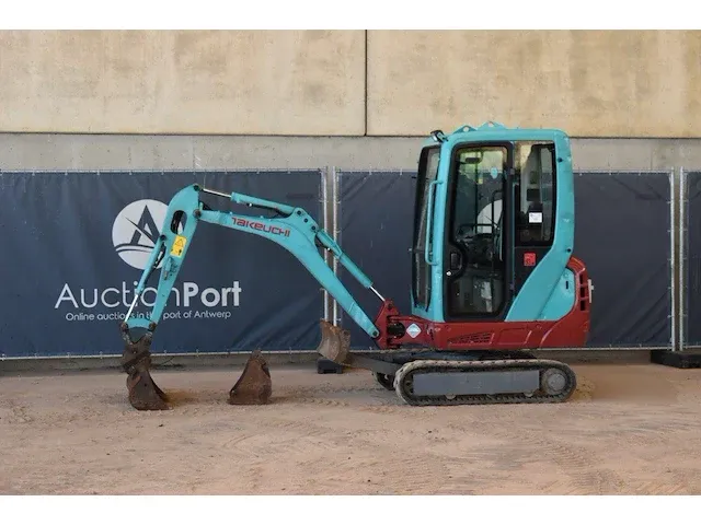 Minigraver takeuchi tb216 diesel - afbeelding 1 van  1