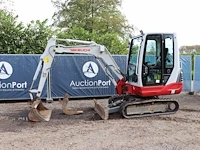 Minigraver takeuchi tb23r compact excavator diesel 2017 - afbeelding 1 van  1