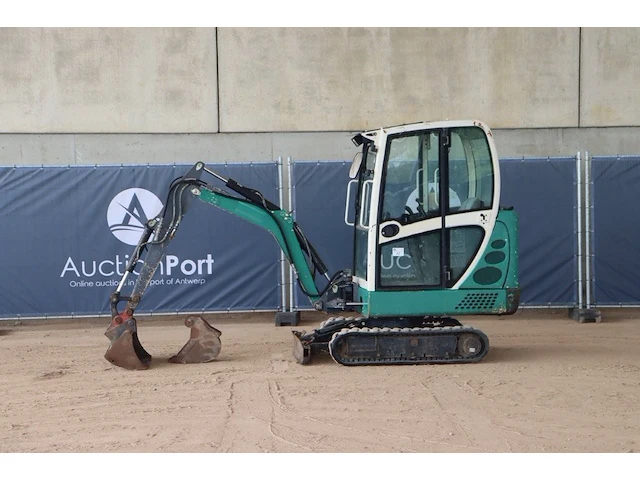 Minigraver terex tc 16 diesel 2010 - afbeelding 1 van  1