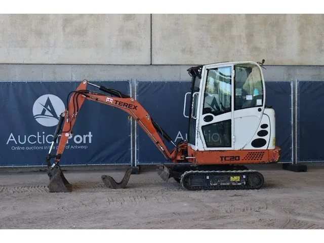 Minigraver terex tc20 diesel - afbeelding 1 van  1
