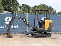Minigraver volvo ec18d diesel 12kw 2017 - afbeelding 1 van  1