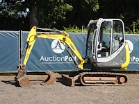 Minigraver wacker neuson 2404rd diesel 18pk 2009 (marge) - afbeelding 1 van  1