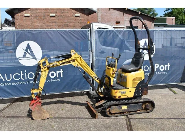 Minigraver yanmar sv08-1a(s) diesel - afbeelding 1 van  1