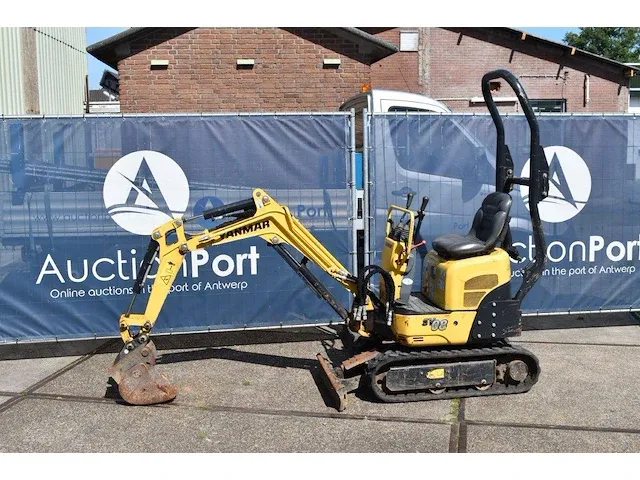 Minigraver yanmar sv08-1a(s) diesel - afbeelding 1 van  1