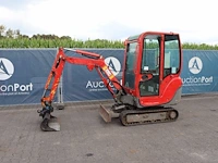 Minigraver yanmar sv15 diesel 16pk 2013 - afbeelding 1 van  1