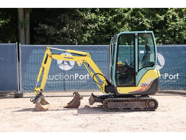 Minigraver yanmar sv17-ex diesel 2011 - afbeelding 1 van  1