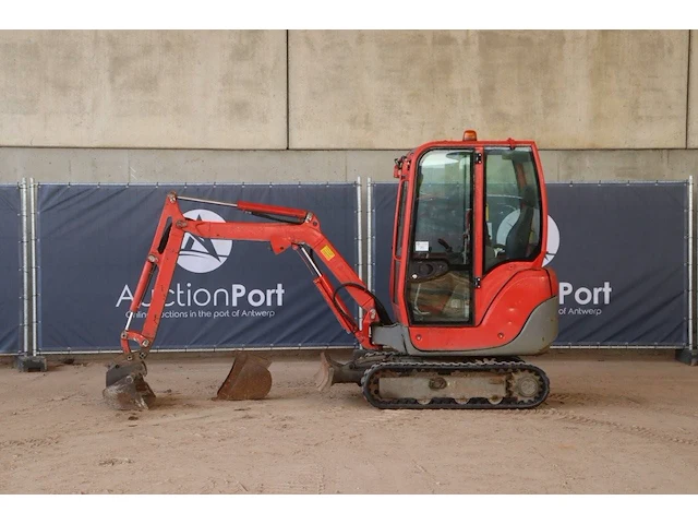 Minigraver yanmar sv17ex diesel 2012 - afbeelding 1 van  1