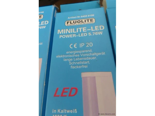 Minilight-led fluolite, 6 stuks - afbeelding 2 van  4