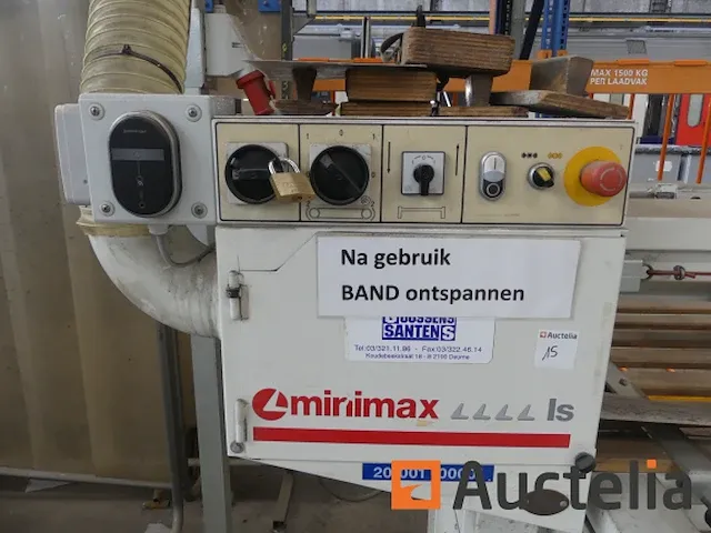 Minimax l/s band schuurmachine - afbeelding 20 van  21