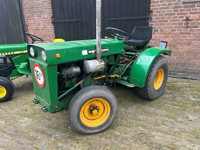 Minitractor agria 4800 benzine 1970 (marge) - afbeelding 1 van  1