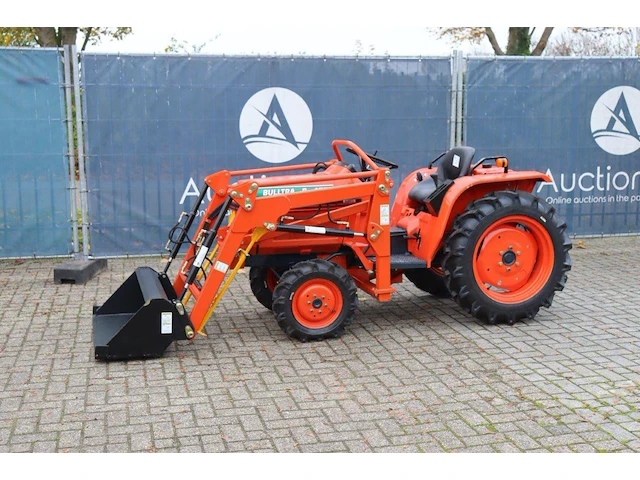 Minitractor bulltra b1-17d diesel 17pk nieuw met voorlader - afbeelding 1 van  1