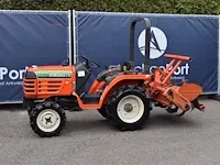 Minitractor hinomoto cx130 diesel met grondfrees