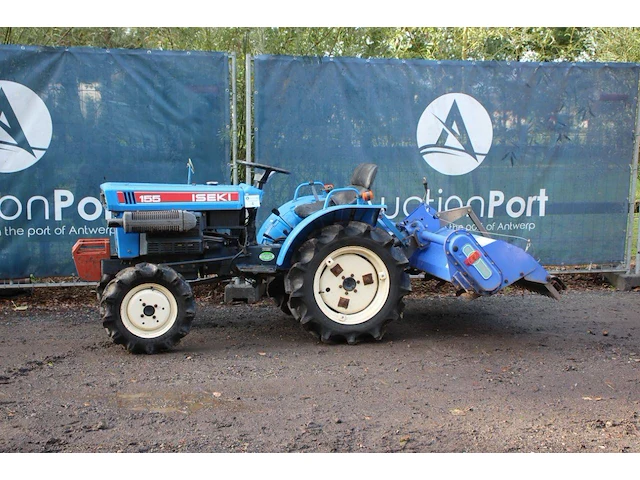 Minitractor iseki 155 diesel 14.6pk met grondfrees - afbeelding 1 van  1