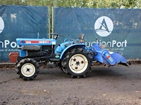 Minitractor iseki 155 diesel 14.6pk met grondfrees