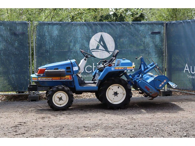 Minitractor iseki landhope 130 diesel 14pk met grondfrees ra1100 - afbeelding 1 van  1