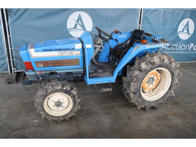 Minitractor iseki ta275f diesel 27pk met hefset - afbeelding 1 van  1