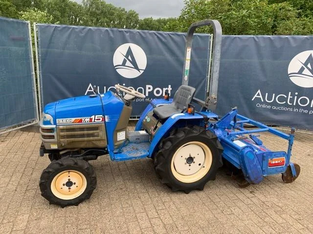 Minitractor iseki tm15f diesel met frees - afbeelding 1 van  1