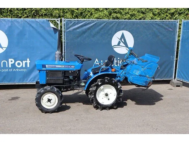 Minitractor iseki tx1210f diesel 11.5pk met frees - afbeelding 1 van  1