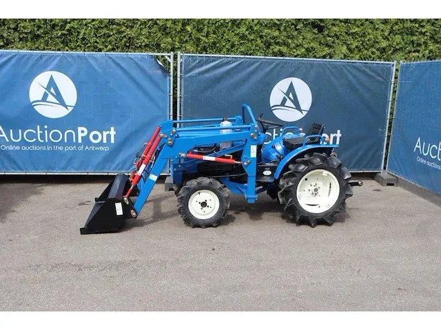 Minitractor iseki tx1510f diesel 15pk met nieuwe voorlader - afbeelding 1 van  1