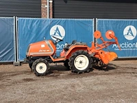 Minitractor kubota aste a-15 diesel 15pk met grondfrees