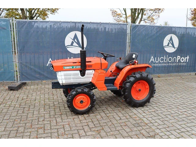 Minitractor kubota b1400d diesel 19pk - afbeelding 1 van  1