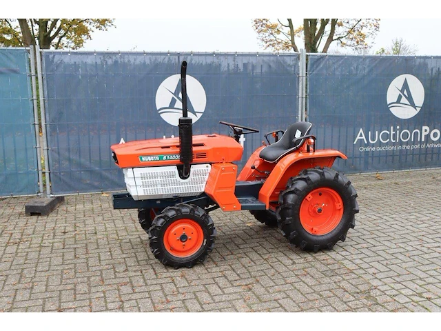 Minitractor kubota b1400d diesel 19pk - afbeelding 1 van  1