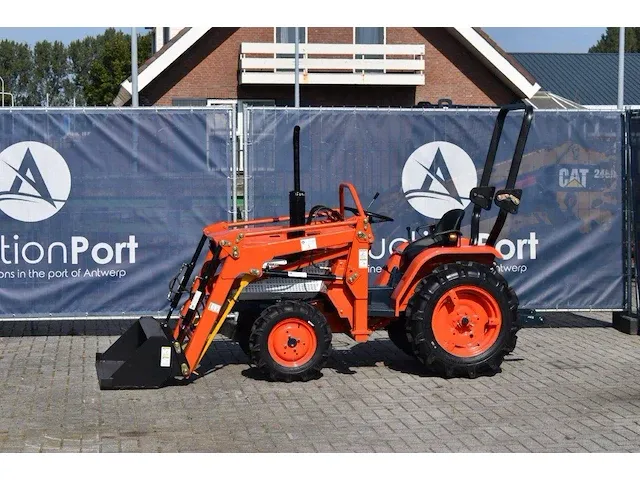 Minitractor kubota b1500dt diesel met voorlader refit - afbeelding 1 van  1