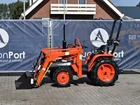 Minitractor kubota b1500dt diesel met voorlader refit